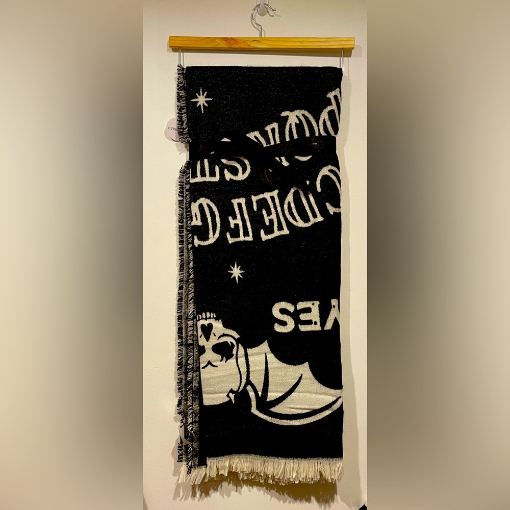 Halloween Ouija Board Oversized Decorative Throw Blanket